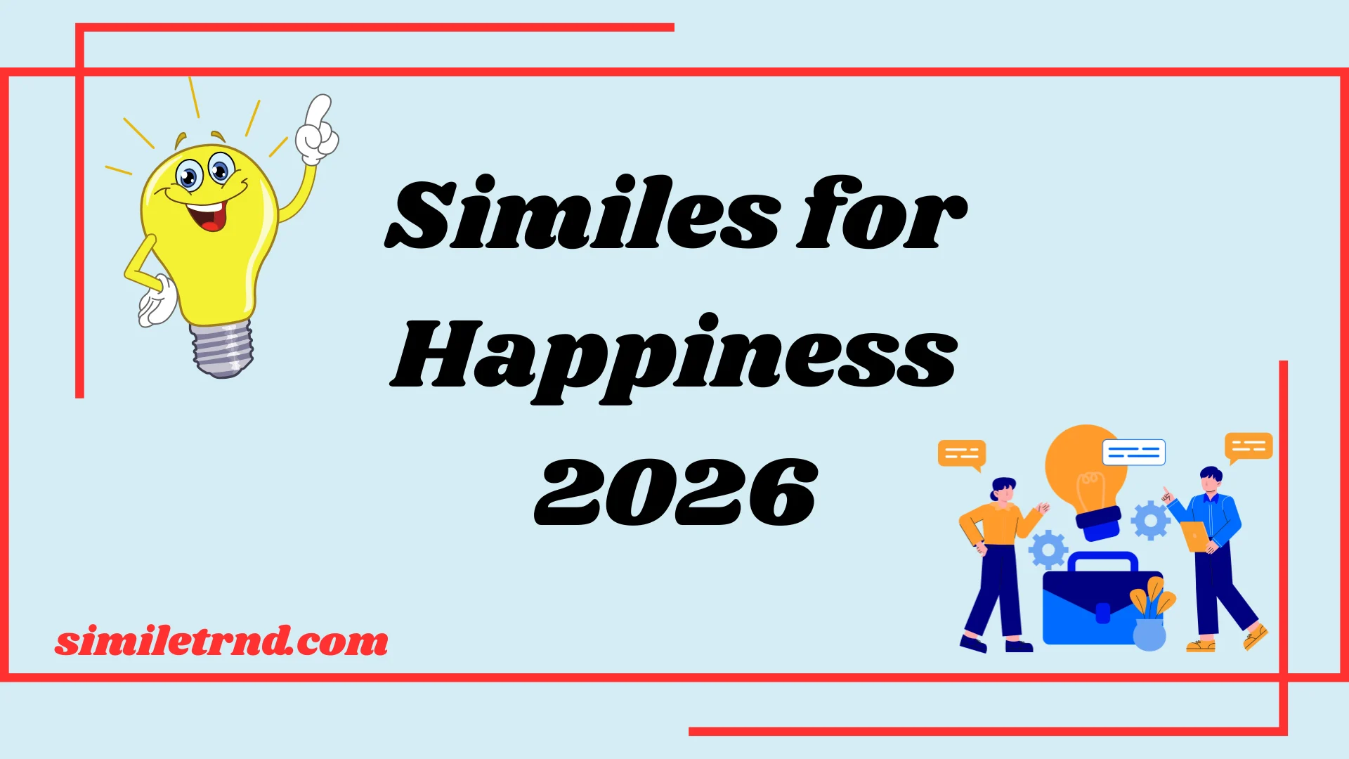 Similes for Happiness