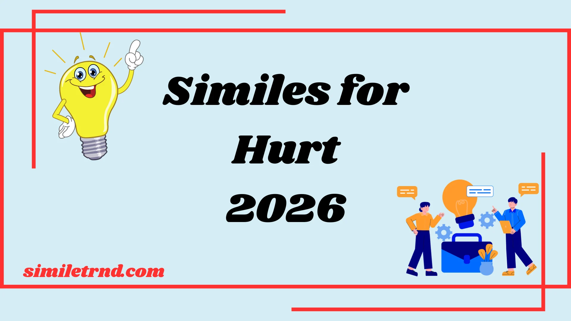 Similes for Hurt