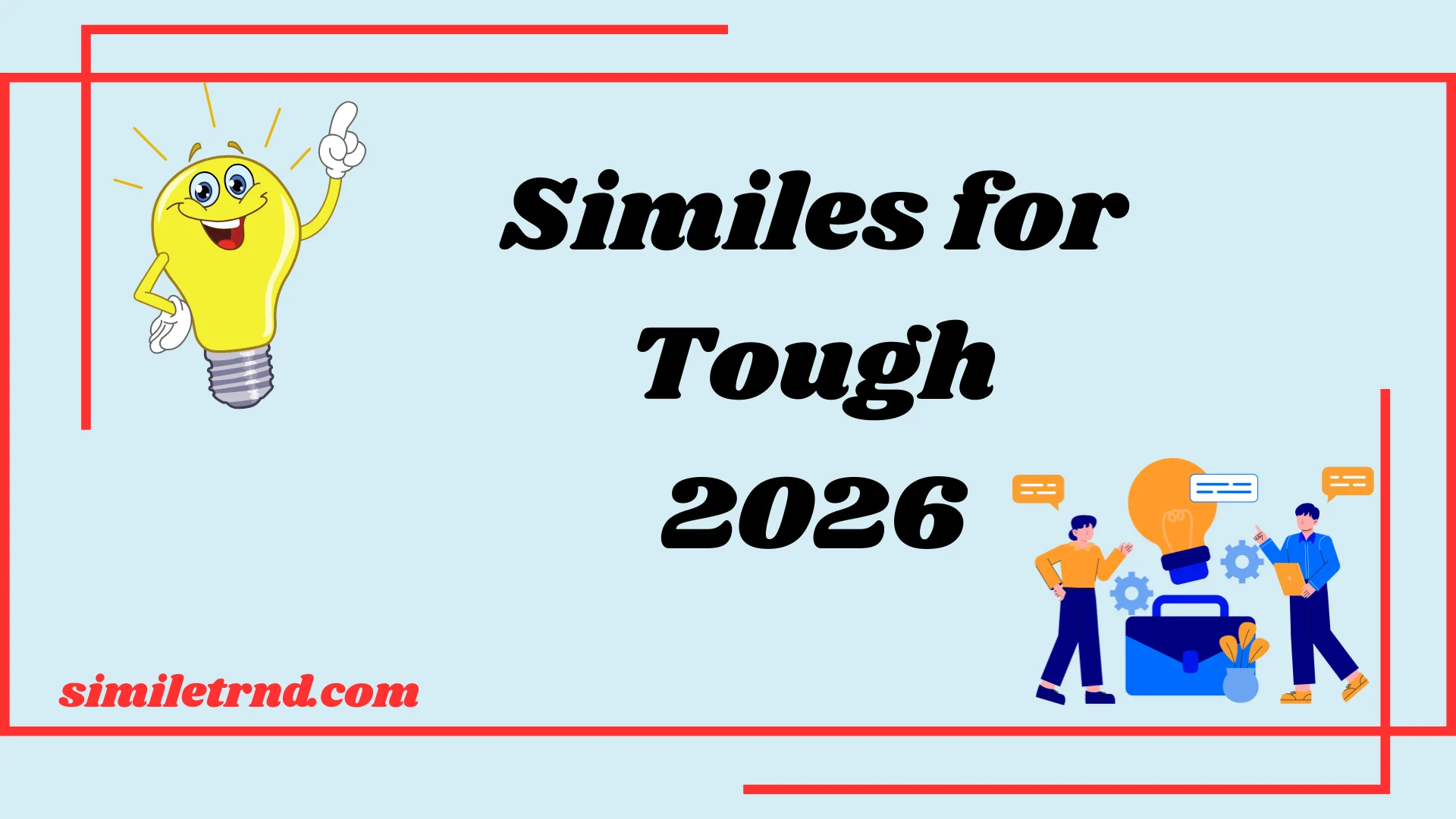 Similes for Tough