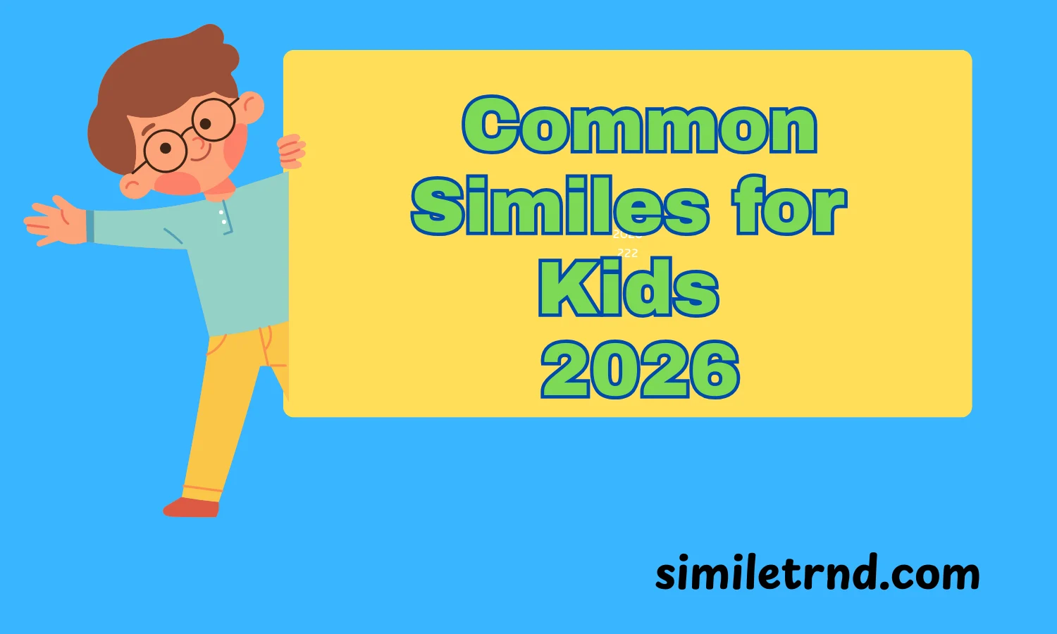 Common Similes for Kids 2026