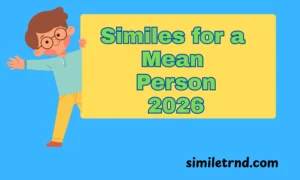 Similes for a Mean Person