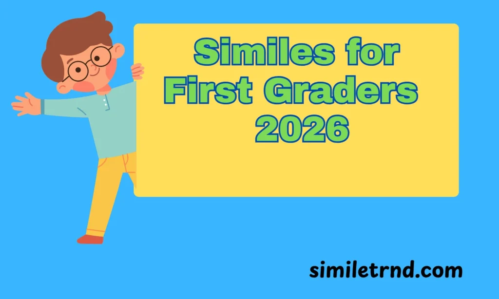 Similes for First Graders