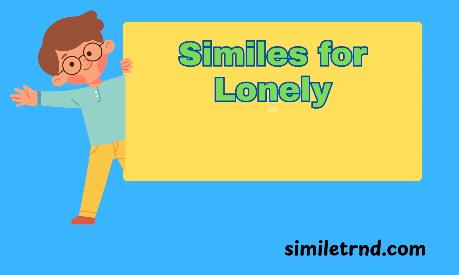 Similes for Lonely