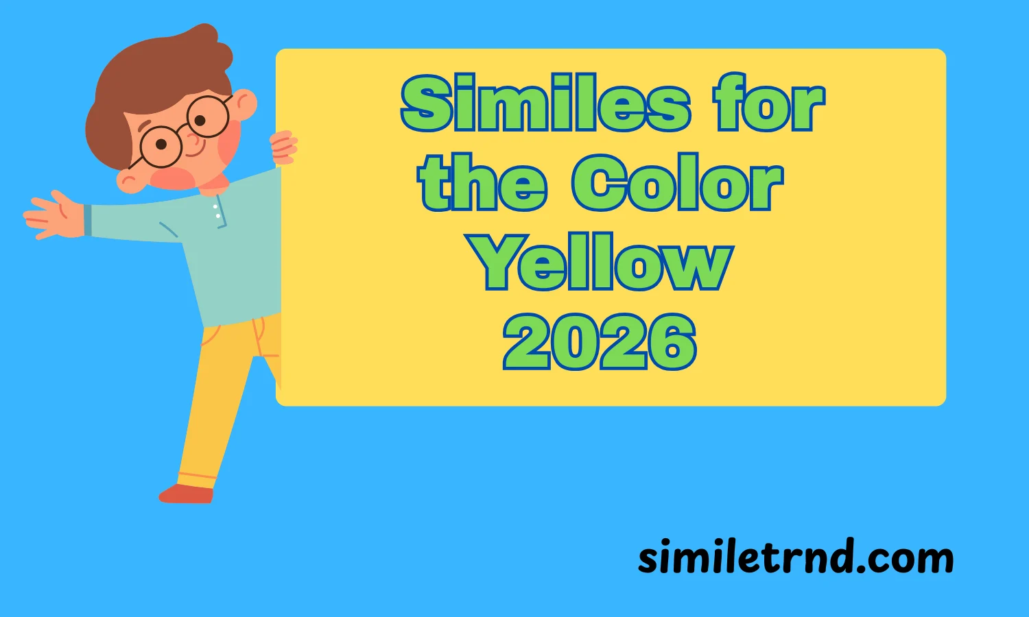 Similes for the Color Yellow