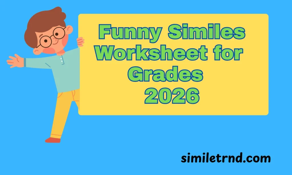 similes worksheet for grade