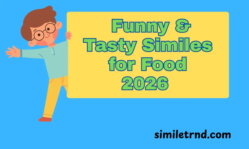 🍔 102+ Funny & Tasty Similes for Food