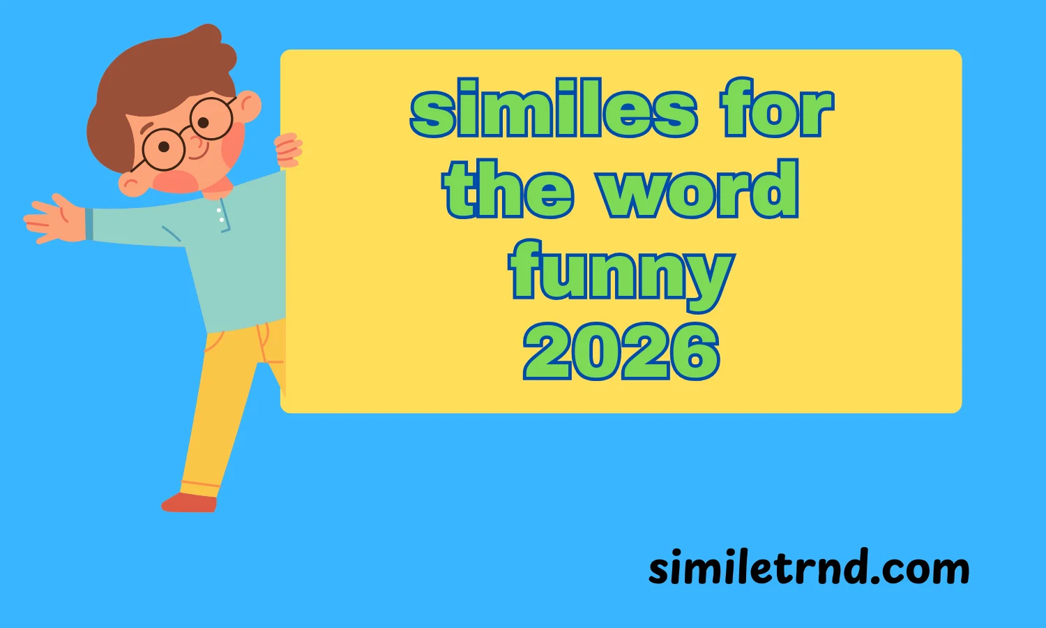similes for the word funny