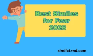 Best Similes for Fear