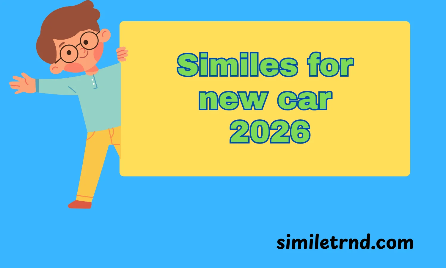 Similes for new car