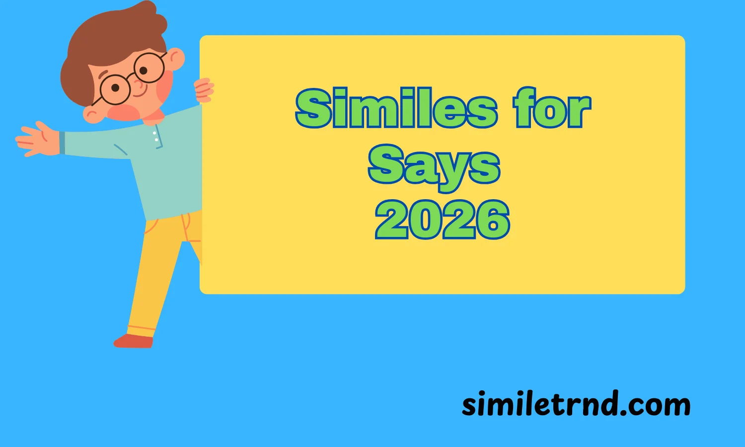 Similes for Says