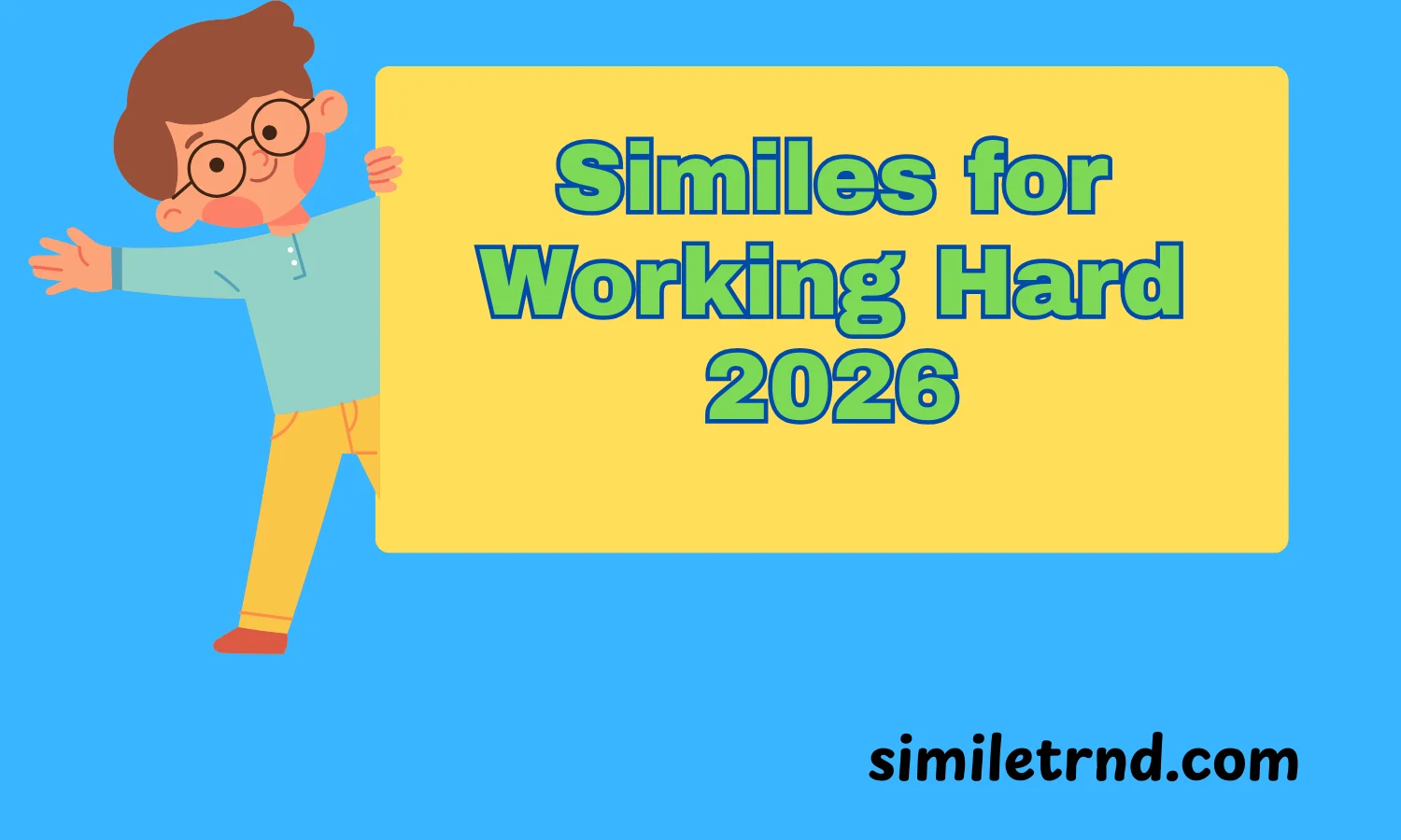 Similes for Working Hard